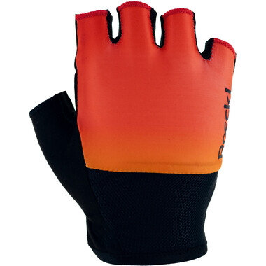 ROECKL BRUNECK Short Finger Gloves Black/Orange 2023 0